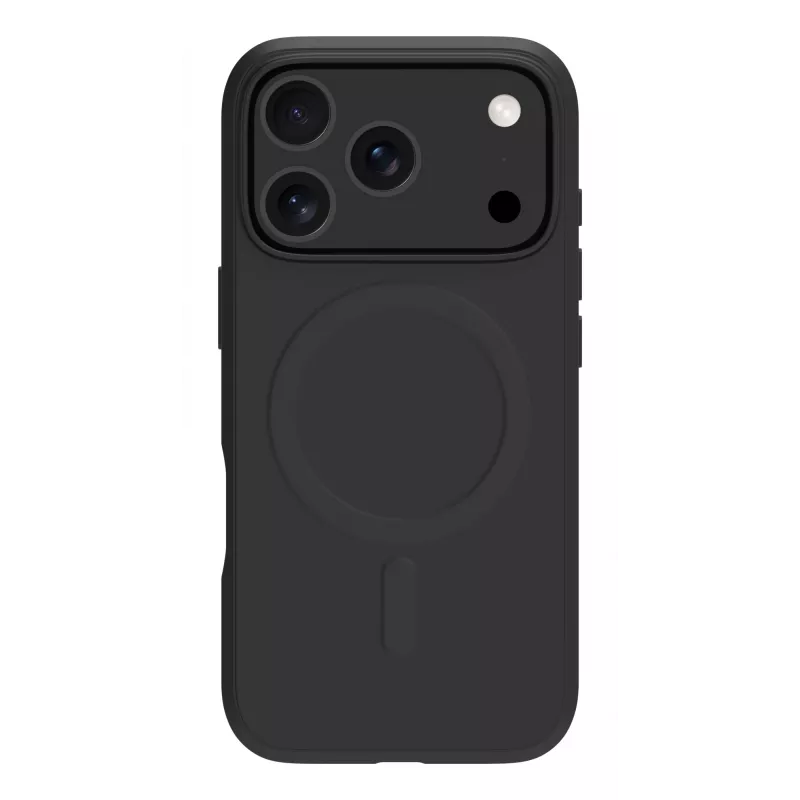 Apsauginis galinis dangtelis dbramante1928 Nuuk Pro MS, skirtas Apple iPhone 17 Pro — suderinamas su MagSafe, plastikinis, juodas