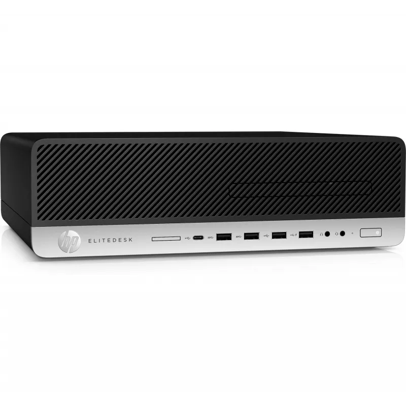 T1A HP EliteDesk 800 G3 Atnaujintas Intel® Core™ i5 i5-7500 8 GB DDR4-SDRAM 240 GB SSD Windows 10 Pro SFF kompiuteris Juoda, Sidabrinė