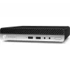 T1A HP ProDesk 400 G4 Atnaujintas Intel® Core™ i5 i5-8400T 8 GB DDR4-SDRAM 256 GB SSD Windows 10 Pro Mini PC Juoda, Sidabrinė