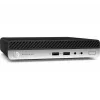 T1A HP ProDesk 400 G4 Atnaujintas Intel® Core™ i5 i5-8400T 8 GB DDR4-SDRAM 256 GB SSD Windows 10 Pro Mini PC Juoda, Sidabrinė