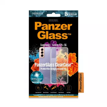 PanzerGlass ® ClearCase™ Samsung Galaxy S21 Plus 5G, Dėklas, Samsung, Samsung - Galaxy S21+, Skaidrus