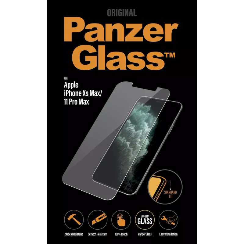 PanzerGlass ® Apsauginė plėvelė ekranui iPhone 11 Pro Max | Xs Max | Standard Fit