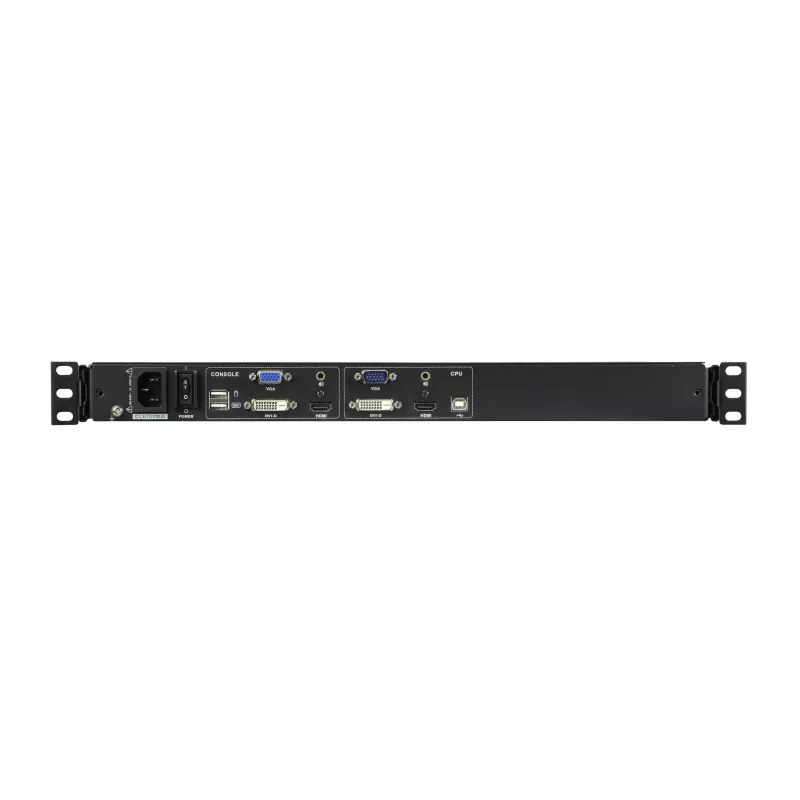 ATEN CL6700MW-ATA-2XK06SG stovo konsolė 43,9 cm (17,3 col.) Juoda 1U