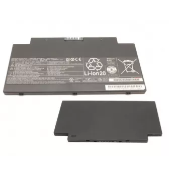 Baterija Fujitsu nešiojamiesiems kompiuteriams FUJ:CP700538-XX — ličio jonų, juoda