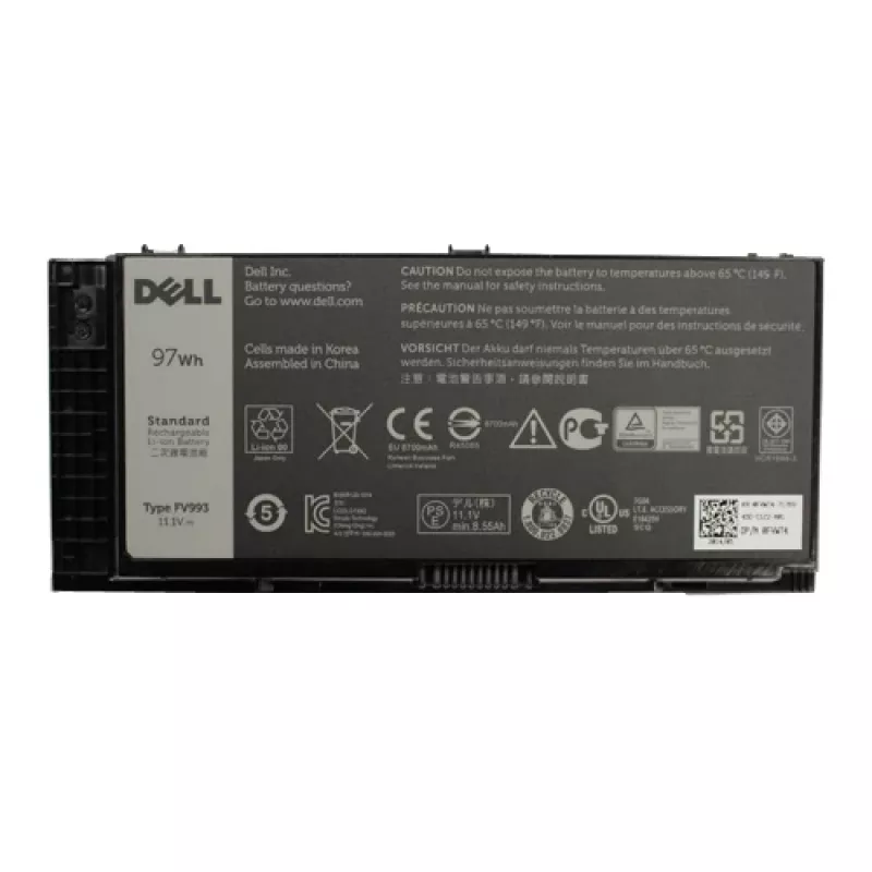 DELL FV993 nešiojamojo kompiuterio atsarginė dalis Baterija