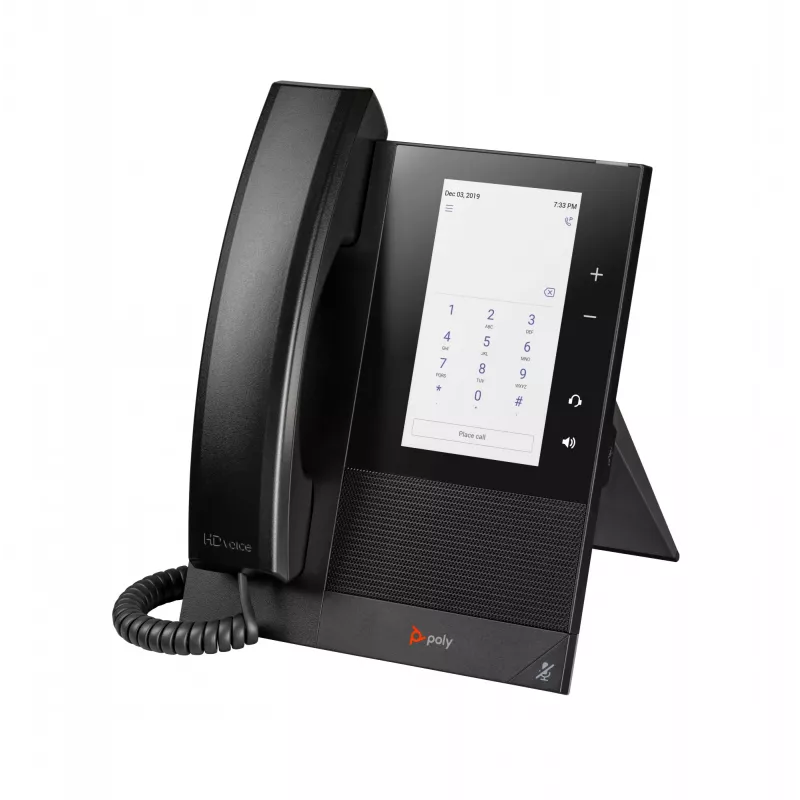 HP Poly CCX 400 verslo medijos telefonas, skirtas „Microsoft Teams“ ir palaikantis PoE
