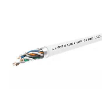 Lanview LVN122113 tinklo kabelis, baltas, 305 m, Cat6, F/UTP (FTP)
