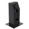 Kiosko rinkinys Ergonomic Solutions SpacePole Mini Kiosk Countertop Juoda Metal