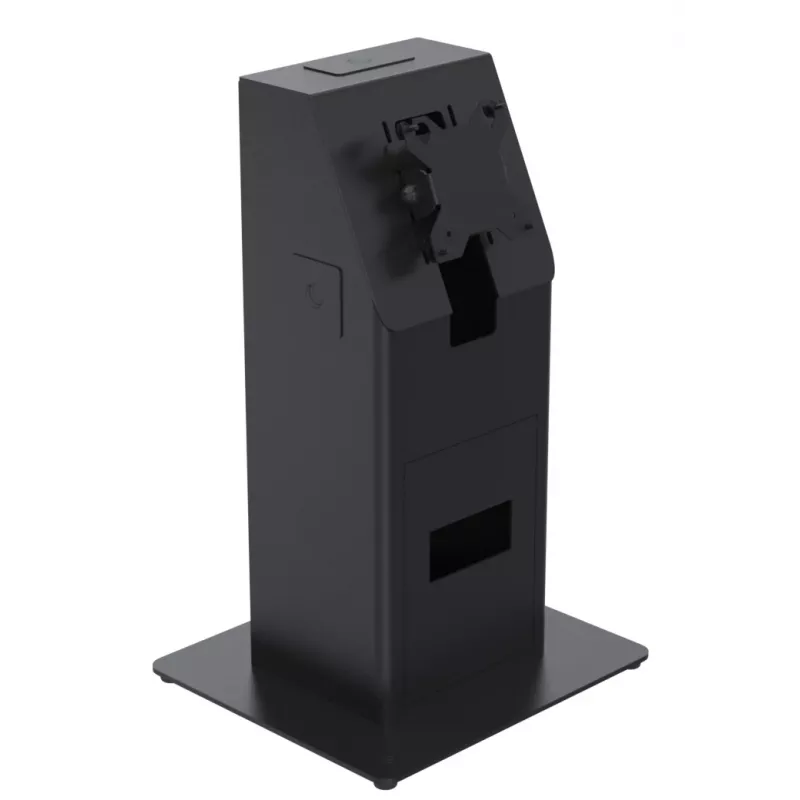 Kiosko rinkinys Ergonomic Solutions SpacePole Mini Kiosk Countertop Juoda Metal