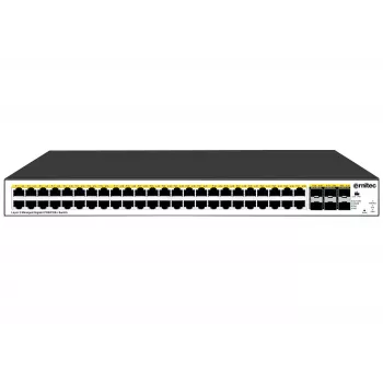 Ernitec ELECTRA-M248-1GB-900W tinklo komutatorius Valdomas L3 Gigabit Ethernet (10/100/1000) Power over Ethernet (PoE) Juodas