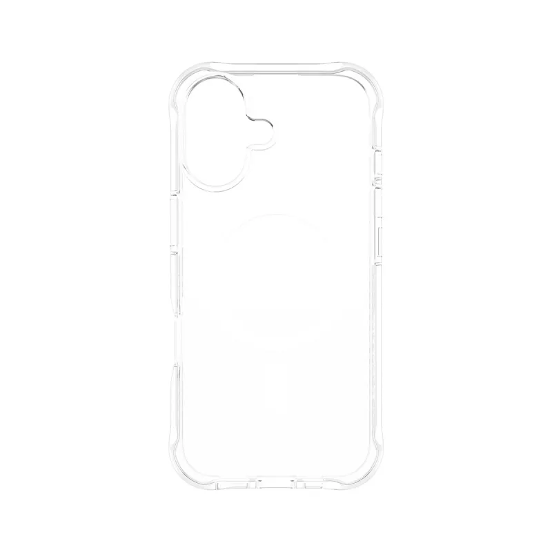 PanzerGlass CARE™ by ® Samba Case permatomas su baltu MagSafe iPhone 17 | Didmeninė pakuotė