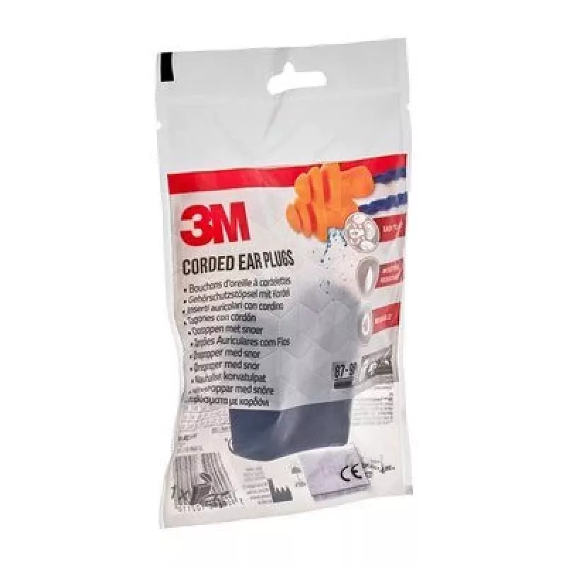 ”3M 1271C1 inch ausų kištukas Daugkartinis ausų kištukas Oranžinis 2 vnt.