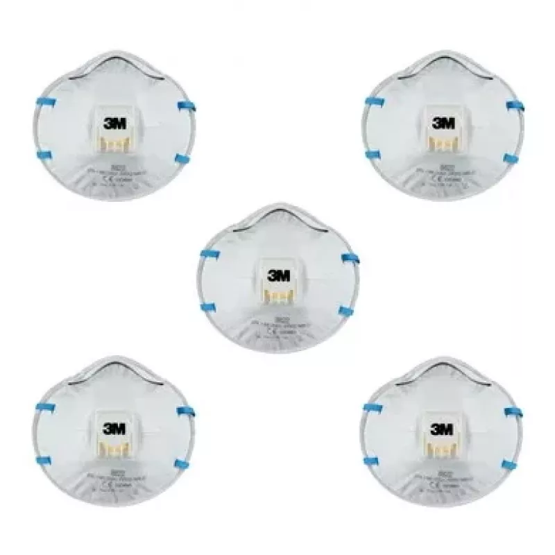 3M 8822PRO5 daugkartinis respiratorius FFP2 Pusės veido respiratorius Orą valantis respiratorius