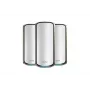 NETGEAR Orbi 970 serijos keturių juostų WiFi 7, 3 vnt. rinkinys, keturių juostų (2,4 GHz / 5 GHz-1 / 5 GHz-2 / 6 GHz), Wi-Fi 6 (802.11ax), pilkas, vidinė