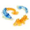 CrystaLynx Dragons, 9-inch Collectible Articulated Dragon Toy Figure for Kids & Adults, Blind Box, Fidget Toys for Home Office & Desk Decor (Styles May Vary)