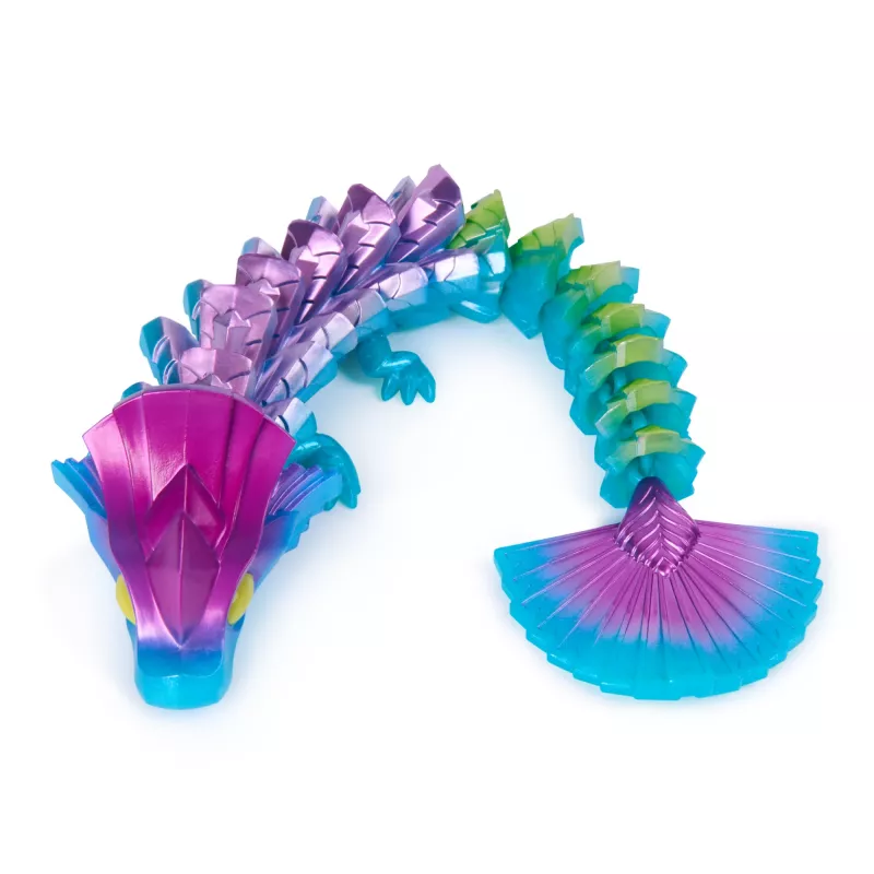 CrystaLynx Dragons, 9-inch Collectible Articulated Dragon Toy Figure for Kids & Adults, Blind Box, Fidget Toys for Home Office & Desk Decor (Styles May Vary)