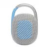 JBL Clip 4 Eco Stereo nešiojamas garsiakalbis Mėlyna, Balta 5 W