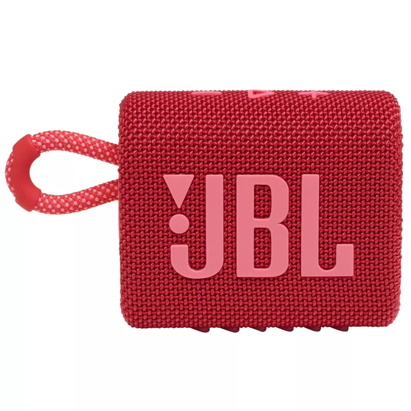 JBL GO 3 RAUDONA, 3,81 cm (1,5 colio), 4,7 cm, 4,2 W, 110–20000 Hz, 85 dB, 4,2 W