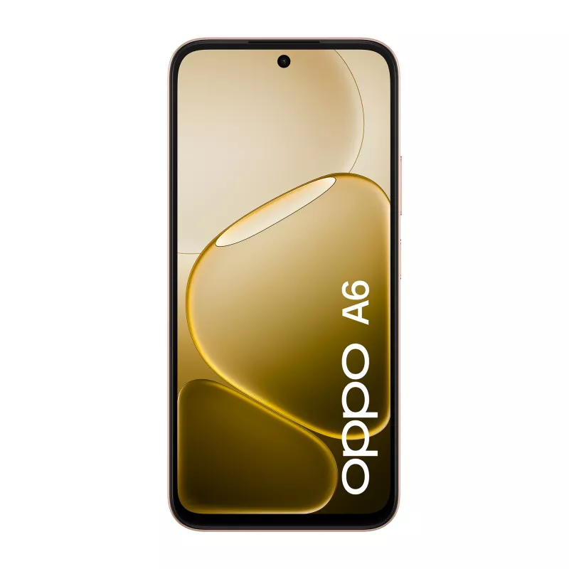 OPPO A6 17,1 cm (6,75 colio) Dual SIM Android 15 4G USB Type-C 6 GB 256 GB 6550 mAh auksinis