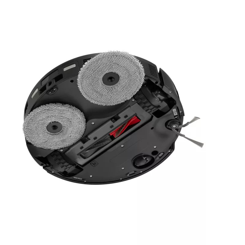 Robotas dulkių siurblys Roborock Saros 20 S2052-00 — be maišelio, šlapias valymas, 200 min veikimo laikas, 6400 mAh, juodas
