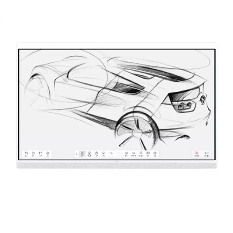 Yealink Extended Touchscreen for MeetingBoard86 White - ETV86 White