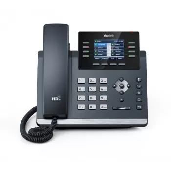 Yealink SIP-T44W IP telefonas Pilka 8 linijos LCD Wi-Fi