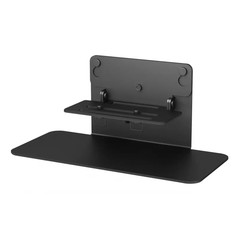 Stalinis laikiklis Yealink VB-Tablemount-01 juodas, skirtas pastatymui ant stalo, plotis 249 mm