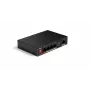 Nevaldomas PoE komutatorius Dahua Technology SF1005P — 5x Fast Ethernet (10/100), L2, PoE, 48–57 V, juodas
