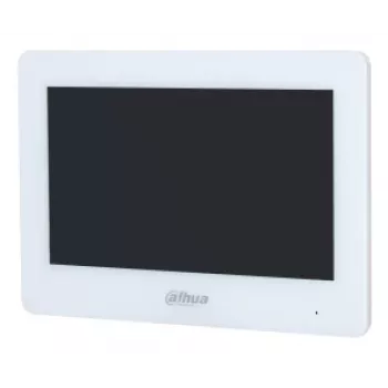 Vaizdo domofono monitorius DAHUA VTH5123H-W-S2, 17,8 cm (7 col.) TFT, 1024×600, Wi‑Fi, MicroSD 64 GB, baltas