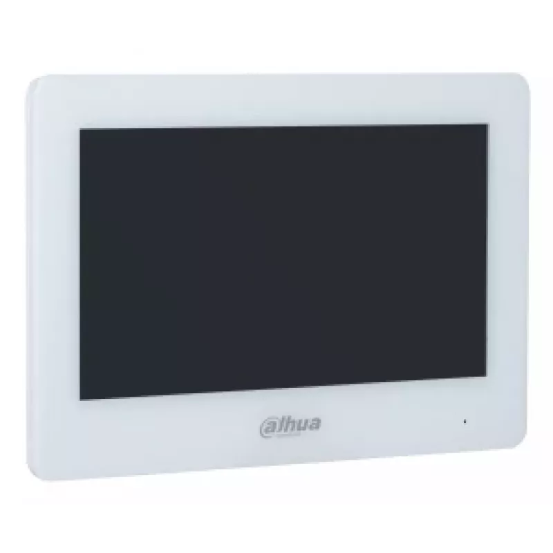 Vaizdo domofono monitorius DAHUA VTH5123H-W-S2, 17,8 cm (7 col.) TFT, 1024×600, Wi‑Fi, MicroSD 64 GB, baltas