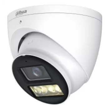 Dahua Technology Lite Dome IP apsaugos kamera HAC-HDW1500T-IL-A — 2880×1620, 113,3° HFOV, 0,01 lx, lubos/siena, vidaus ir lauko