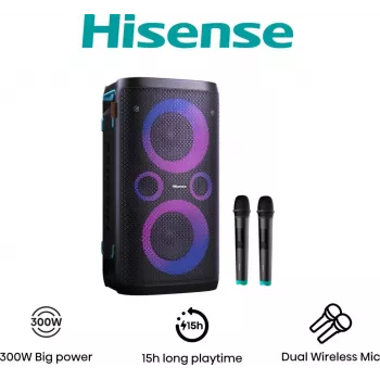 Nešiojama kolonėlė Hisense HP110 juoda