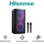 Nešiojama kolonėlė Hisense HP110 juoda