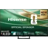 Hisense 85E8S 85 colių ULED 4K Mini LED išmanusis televizorius, 3840×2160, 400 cd/m², Wi‑Fi, HomeOS (pilka)