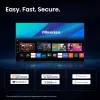 TV Hisense 55E8S 55 coliai (139,7 cm) QLED Mini LED 4K Ultra HD Smart TV HomeOS Wi‑Fi Pilka 400 cd/m²
