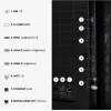 Televizorius Hisense 85E68S 65 colių ULED MiniLED UltraHD/4K, trigubas imtuvas, 144 Hz skydelis, įmontuotas žemų dažnių garsiakalbis