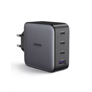 Kroviklis Ugreen Nexode 100W GaN USB-C USB-A Greitas Įkrovimas 3 Prievadai
