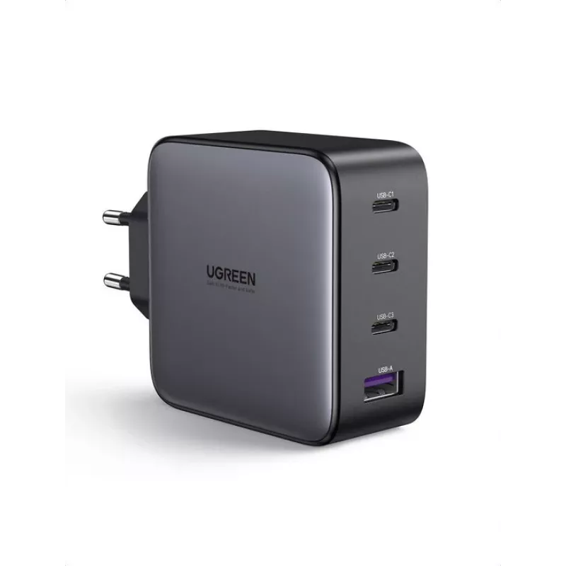 Kroviklis Ugreen Nexode 100W GaN USB-C USB-A Greitas Įkrovimas 3 Prievadai