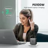 Kroviklis Ugreen Nexode 100W GaN USB-C USB-A Greitas Įkrovimas 3 Prievadai