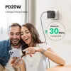 Kroviklis Ugreen Nexode 100W GaN USB-C USB-A Greitas Įkrovimas 3 Prievadai