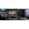 Išmanusis sieninis šviestuvas Govee Glide Hexagon Light Panels Ultra išplėtimo rinkinys – Wi‑Fi / Bluetooth, 36 V įvestis, pilkas