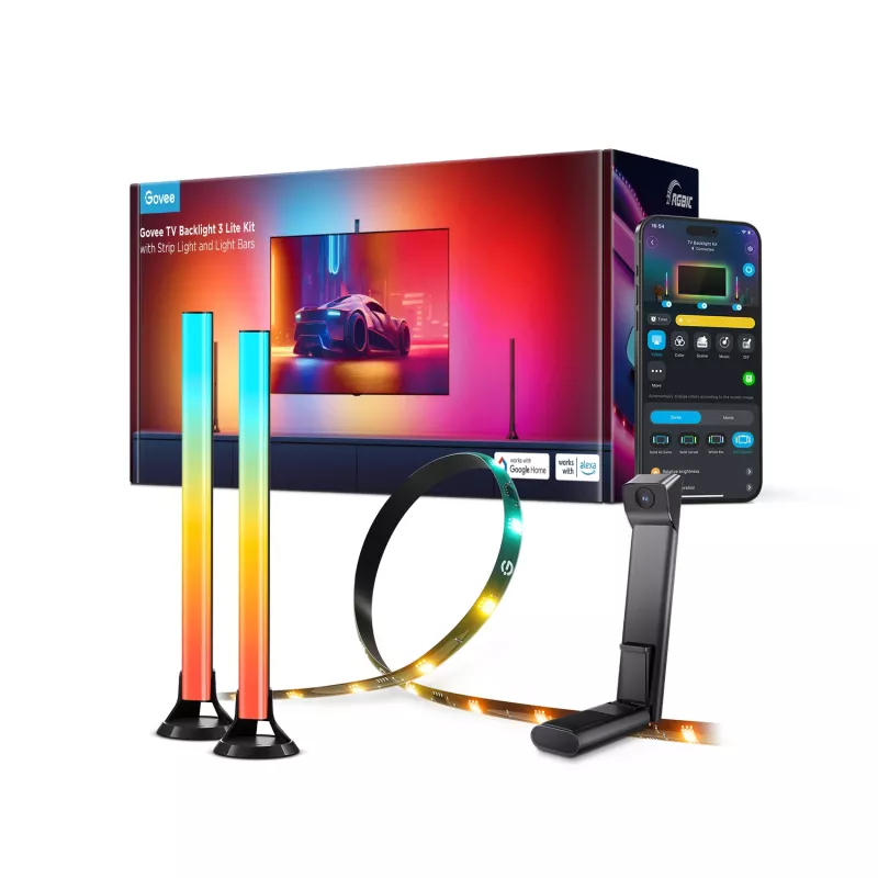 Govee Backlight Kit 2 išmanusis apšvietimo rinkinys Wi‑Fi / Bluetooth 48 W