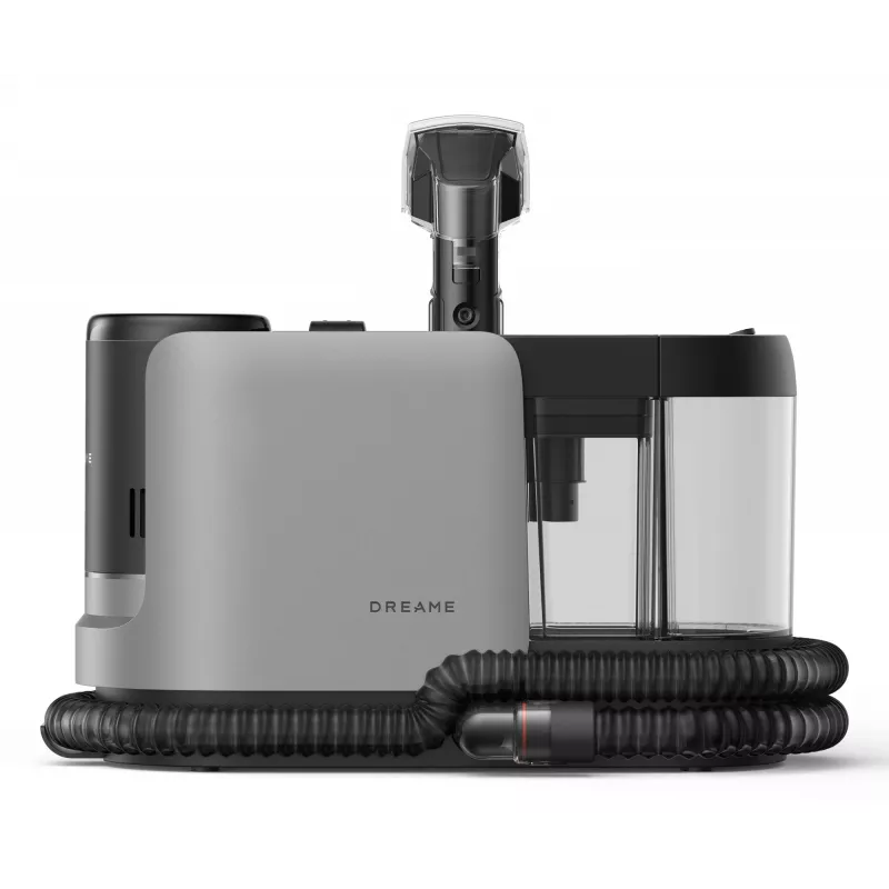 2-in-1 stick vacuum Dreame H15 Mix — maitinamas baterijomis sausas ir šlapias valymas, 400 W, 23 000 Pa, trigubas kraštų šepetys, juoda