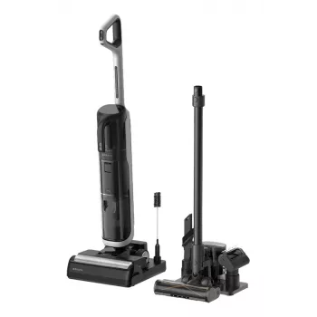 Belaidis dulkių siurblys Dreame H14 Dual baterija Dry & Wet Bagless — 18000 Pa siurbimo galia, 380 W, 0,35 L, juodas