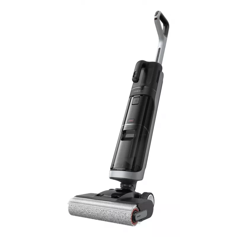 Belaidis dulkių siurblys Dreame H14 Dual baterija Dry & Wet Bagless — 18000 Pa siurbimo galia, 380 W, 0,35 L, juodas