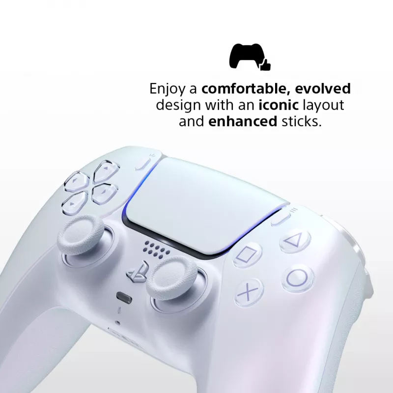 Sony DualSense v3 Pearl Bluetooth/USB žaidimų valdiklis Analoginis / Skaitmeninis PlayStation 5