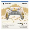 Sony DualSense belaidis valdiklis – Ghost of Yōtei Gold Limited Edition, auksinis, baltas, Bluetooth/USB žaidimų pultas, analoginis / skaitmeninis, Android, MAC, PC, PlayStation 5, iOS