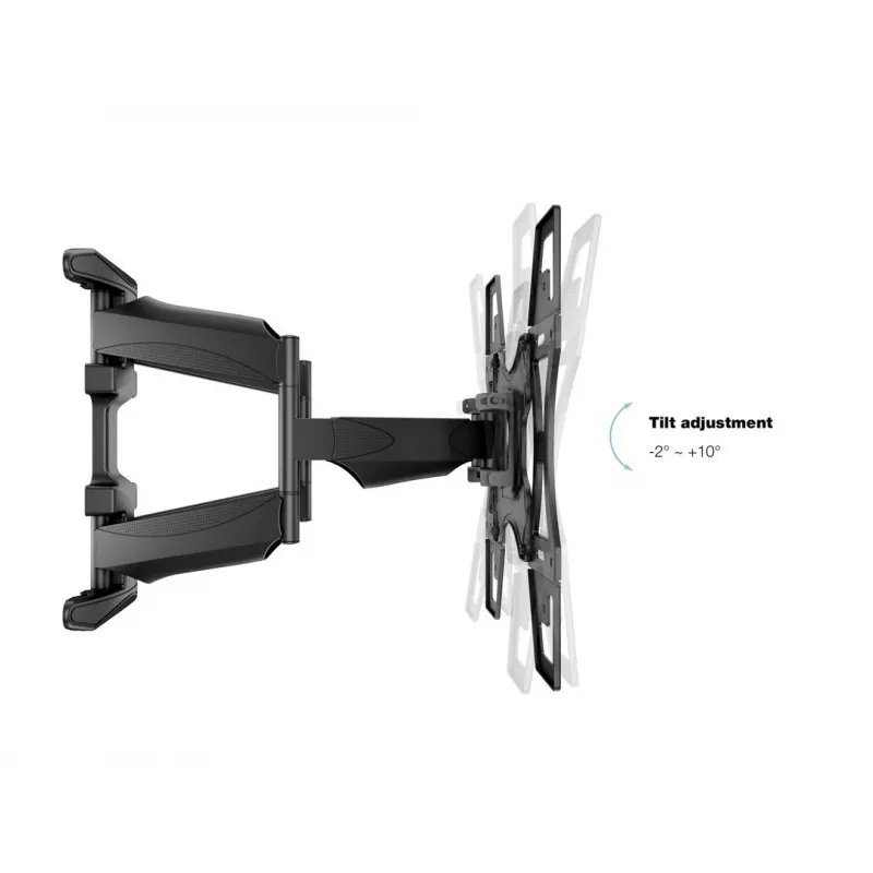 Sieninis laikiklis MULTIBRACKETS M VESA Flexarm Full Motion Dual 400x400 40–70 colių ekranams, 45 kg, juodas