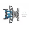 Sieninis laikiklis MULTIBRACKETS M VESA Flexarm Full Motion Dual 400x400 40–70 colių ekranams, 45 kg, juodas