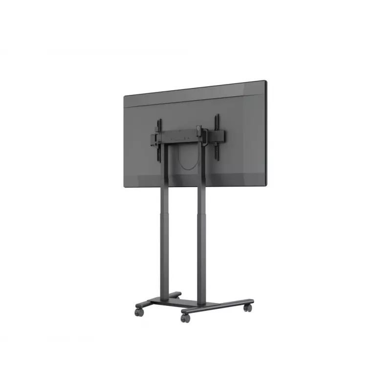 Multibrackets M motorizuotas grindų stovas 60 kg juodas Maks. svoris 60 kg Min. ekranas 94 cm Maks. ekranas 2,29 m
